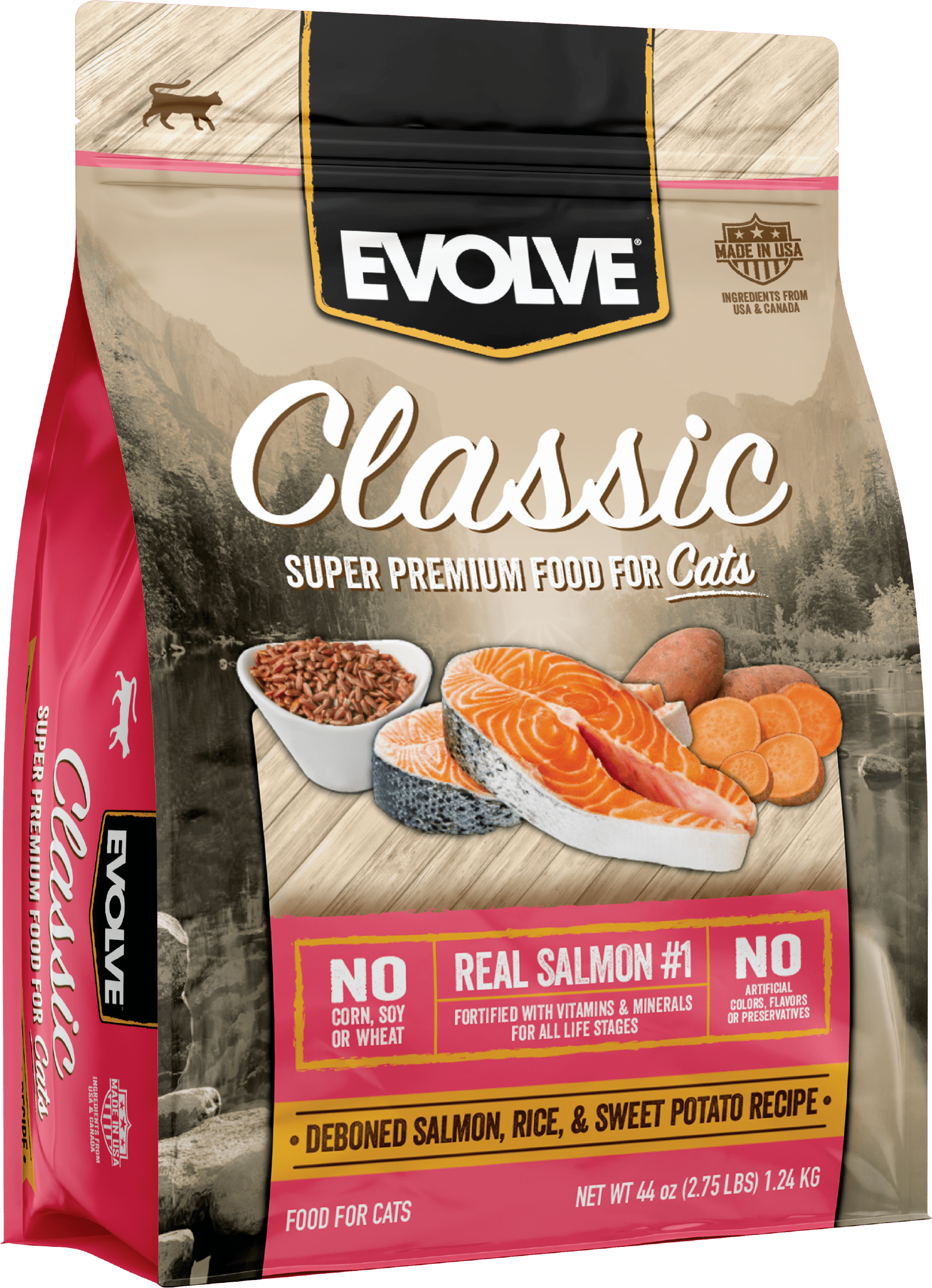 Evolve Classic Salmon, Rice, & Sweet Potato Recipe